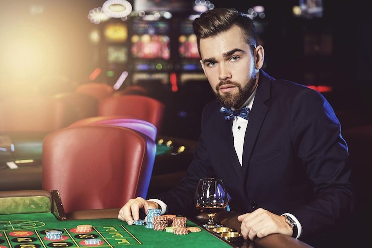 Live dealer studio setup for Caishen Wins game